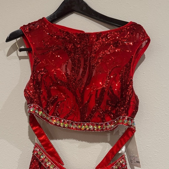 Panoply Scarlet Elegance Prom Dress - Picture 2 of 12